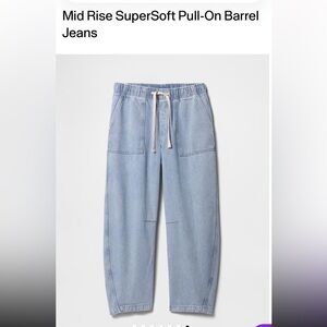 Gap Factory Barrel Jeans